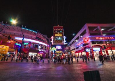Fremont Street Experience & Zipline